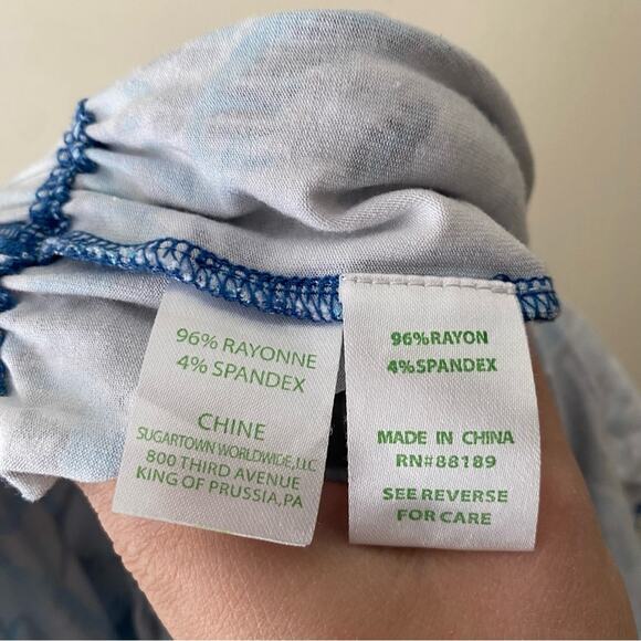 Lilly Pulitzer | Ailsie Jumpsuit Keep On Trunkin Indigo Blue White Preppy XS - Picture 7 of 7